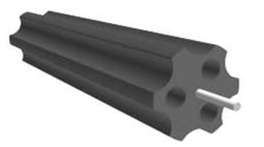 梅花形接地模塊